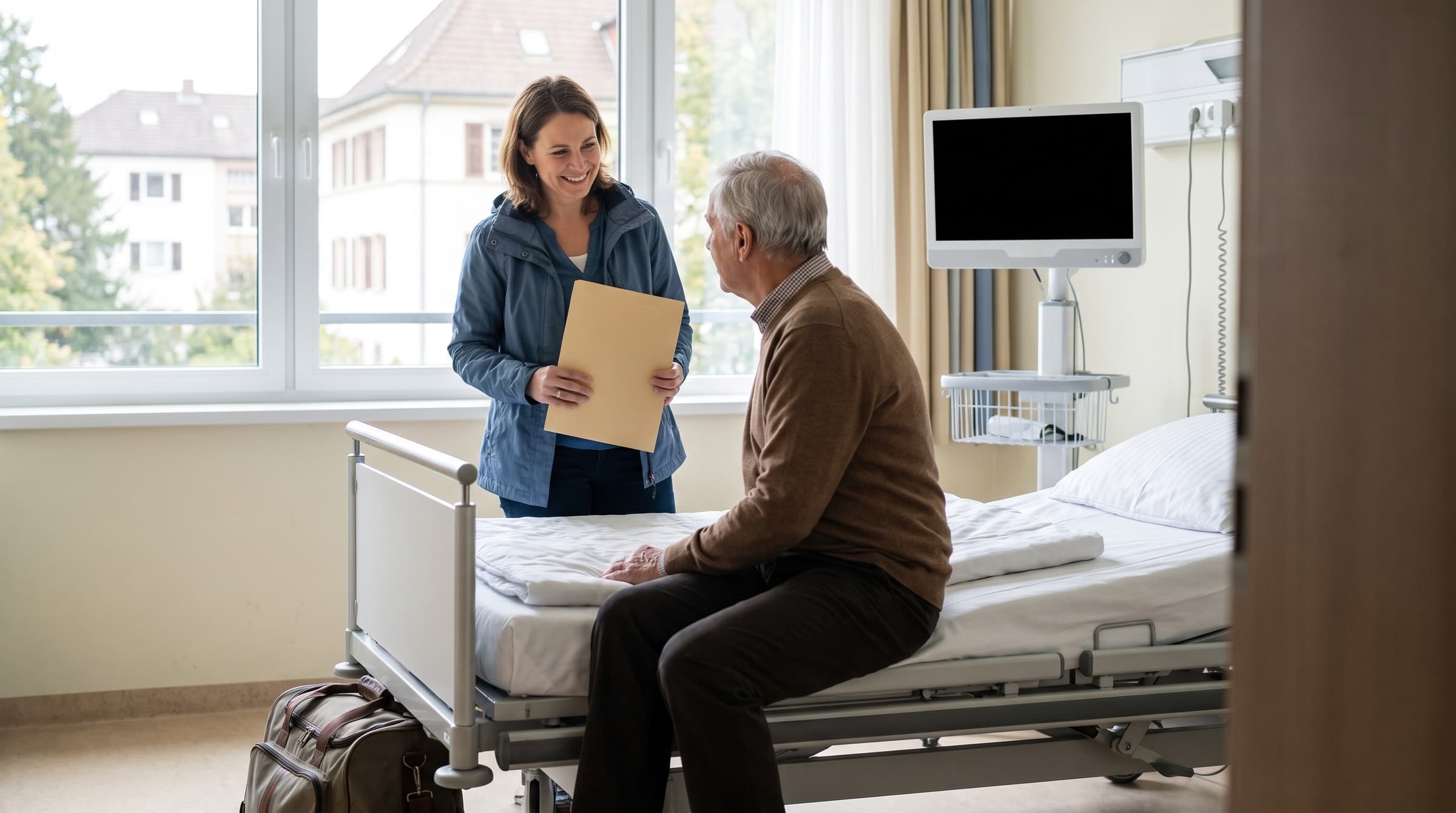 Vom Krankenhaus zurück nach Hause: Entlassmanagement und die ersten Tage organisieren